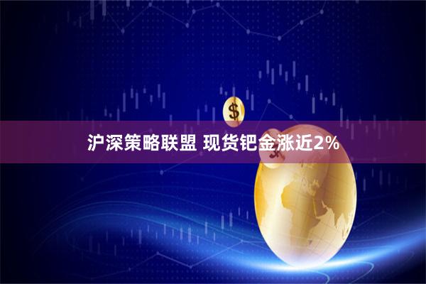 沪深策略联盟 现货钯金涨近2%