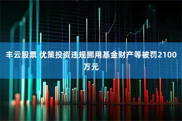 丰云股票 优策投资违规挪用基金财产等被罚2100万元